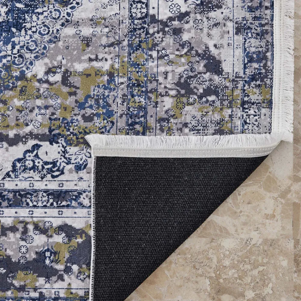 Karaca Kaşmir Halı Decorativ Art Retro Madalyon Teppich 160x230 cm Multıfarben Online