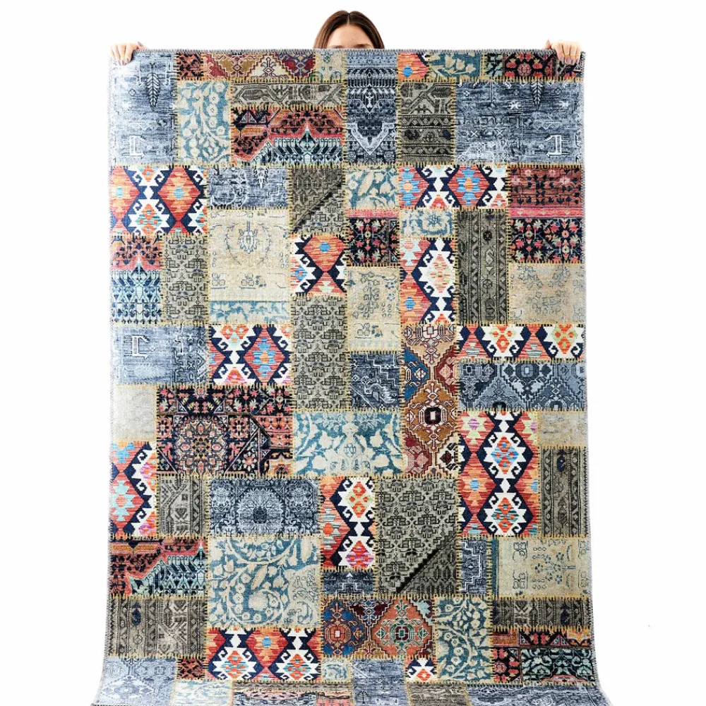 Karaca Kaşmir Halı Decorativ Art Türkmen Hazar Teppich 120x180 cm Multıfarben Outlet
