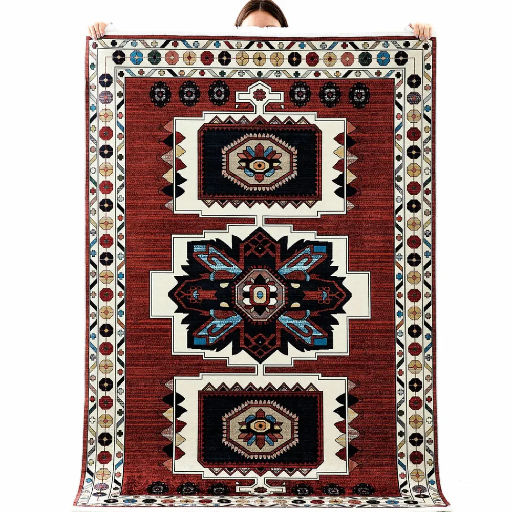 Karaca Kaşmir Halı Decorativ Art Türkmen Village Teppich 120x180 cm Multıfarben Discount