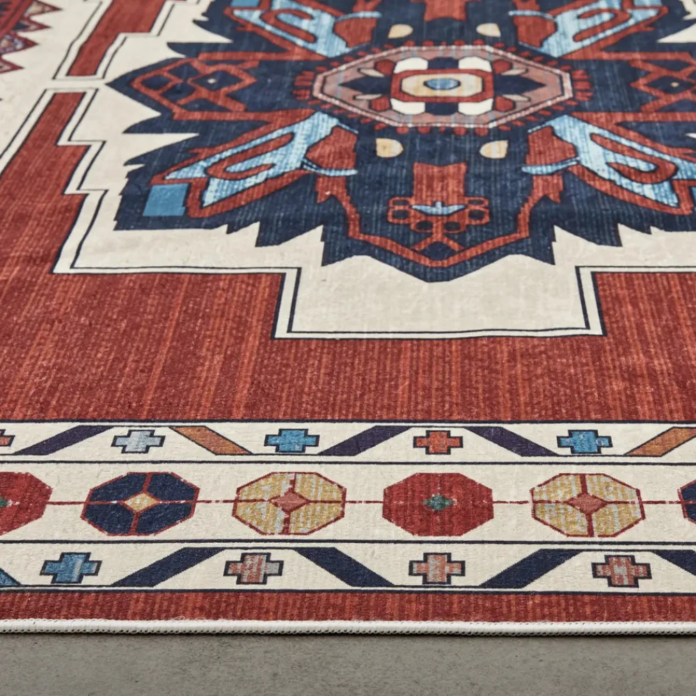 Karaca Kaşmir Halı Decorativ Art Türkmen Village Teppich 120x180 cm Multıfarben Discount