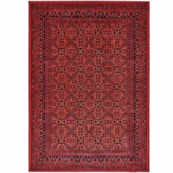 Karaca Kaşmir Halı Decorativ Art Türkmen Buhara Teppich 120x180 cm Bordeaux Hot