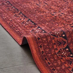 Karaca Kaşmir Halı Decorativ Art Türkmen Buhara Teppich 120x180 cm Bordeaux Hot
