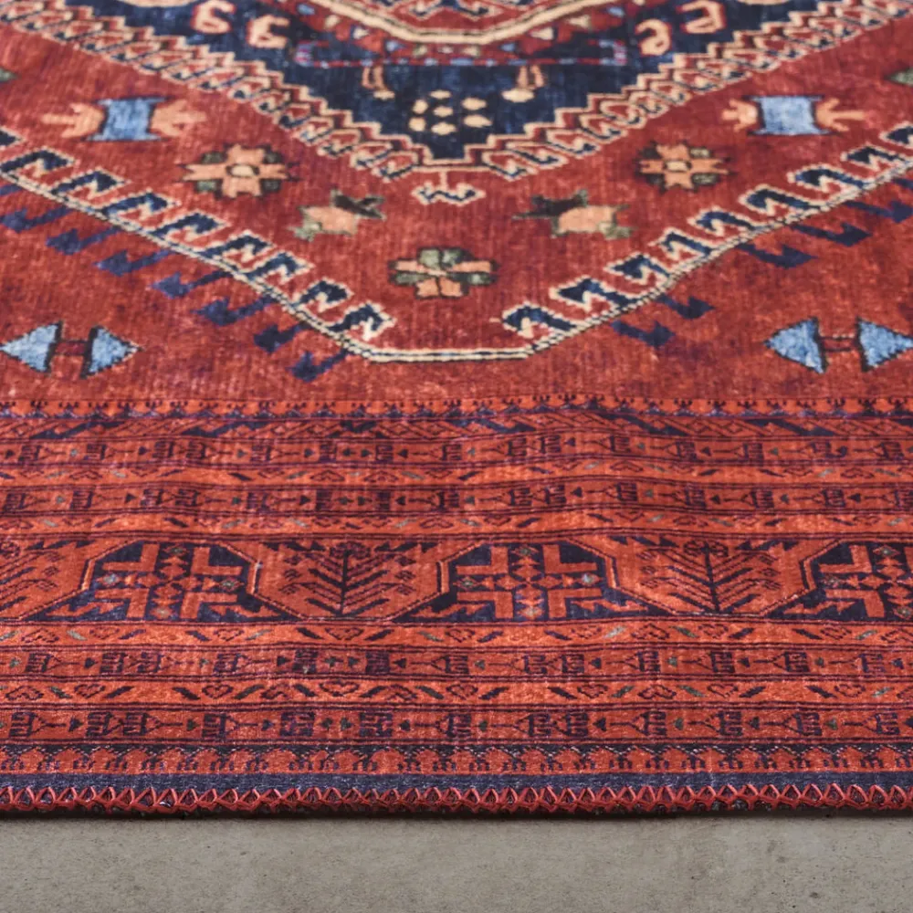Karaca Kaşmir Halı Decorative Art Türkmen Şiraz Teppich 120x180 cm Rot02 Discount
