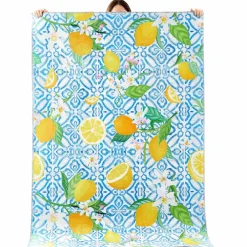 Karaca Kaşmir Halı Dekoratif Art Küche Zitrone, 80x150 cm Multıfarben Discount