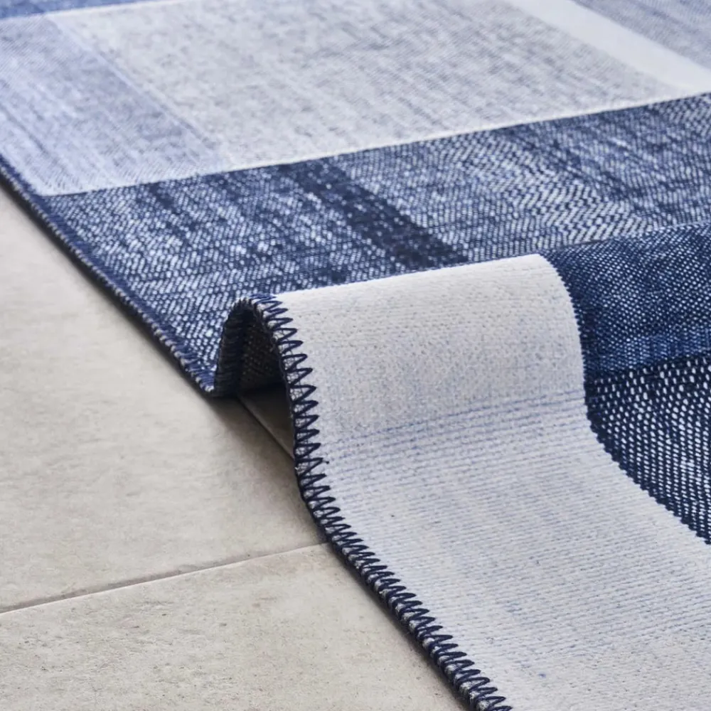 Karaca Kaşmir Halı Dekoratif Art Trend Deep Blue Teppich 80 x 300 Multıfarben Sale