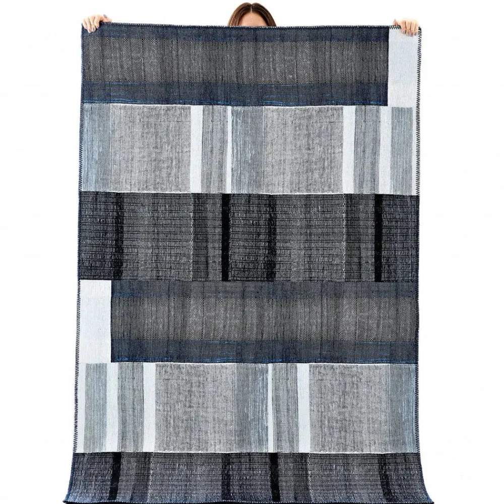 Karaca Kaşmir Halı Dekoratif Art Trend Deep Blue Teppich 120 x 180 Multıfarben Sale