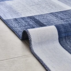 Karaca Kaşmir Halı Dekoratif Art Trend Deep Blue Teppich 120 x 180 Multıfarben Sale