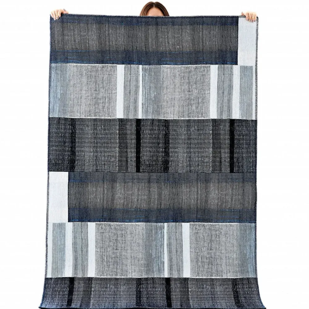Karaca Kaşmir Halı Dekoratif Art Trend Deep Blue Teppich 160 x 230 Multıfarben Outlet