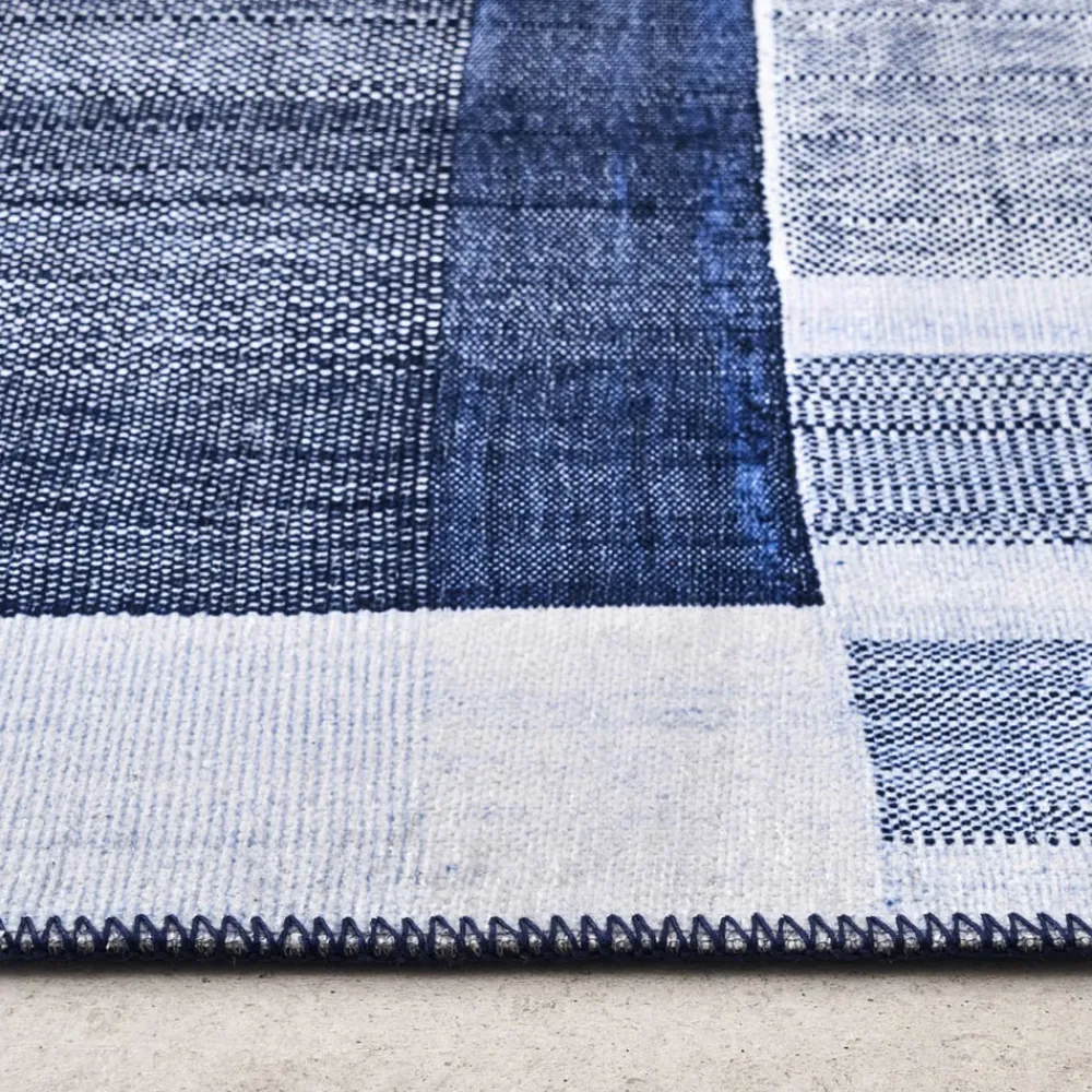 Karaca Kaşmir Halı Dekoratif Art Trend Deep Blue Teppich 160 x 230 Multıfarben Outlet
