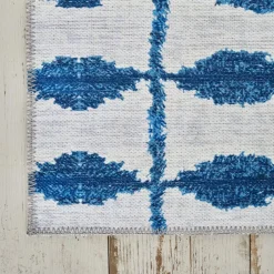 Karaca Kaşmir Halı Dekoratif Art Trend Santroni Doppelseitig, 160x230 cm Blau01 Best