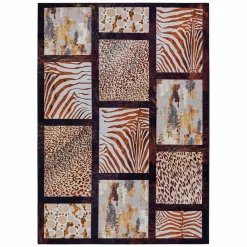 Karaca Kaşmir Halı Dekorativ Art Trend Safari Teppich 160x230 cm Nerz Discount