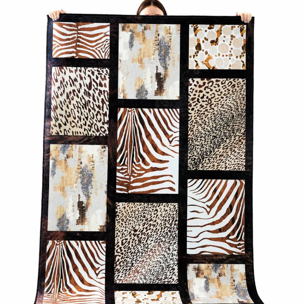 Karaca Kaşmir Halı Dekorativ Art Trend Safari Teppich 180x280 cm Nerz Sale