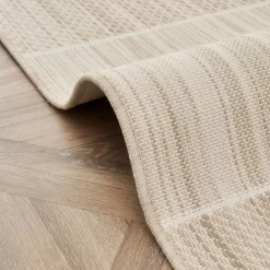 Karaca Kaşmir Halı Dogasever Recycelte Baumwollteppiche Lava 160x230 cm Beıge01 Clearance
