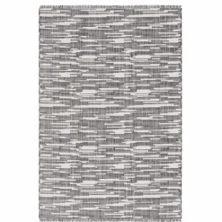 Karaca Kaşmir Halı Dogasever Recycelte Baumwollteppiche Nacht 160x230 cm Schwarz01 Outlet