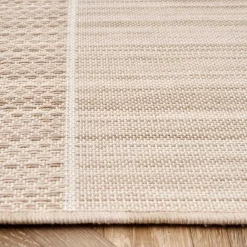 Karaca Kaşmir Halı Dogasever Recycelte Baumwollteppiche Lava 120x180 cm Beıge01 Hot