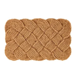 Karaca Kaşmir Halı Gewebe Natural Coco Fußmatte 45x75 cm Hot
