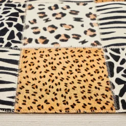 Karaca Kaşmir Halı Handgefertigt Safari Patch, 120x180 cm Multıfarben Outlet