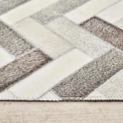 Karaca Kaşmir Halı Handgefertigtes Safari Parquet, 120x180 cm Multıfarben Discount