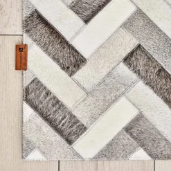 Karaca Kaşmir Halı Handgefertigtes Safari Parquet, 120x180 cm Multıfarben Discount