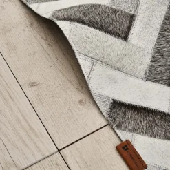 Karaca Kaşmir Halı Handgefertigtes Safari Parquet, 120x180 cm Multıfarben Discount