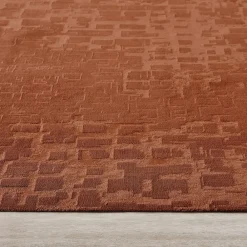 Karaca Kaşmir Halı Kadife Kuvars Terra Teppich 160x230 cm Terrakotta Online