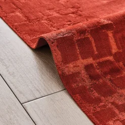 Karaca Kaşmir Halı Samt Kuvars Terra Teppich 200x290 cm Terrakotta Hot