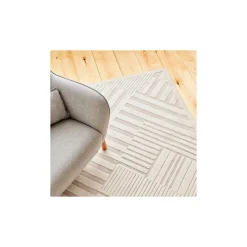 Karaca Kaşmir Halı Skandinavisch Bergen Teppich 200 cm x 290 cm Weıß01