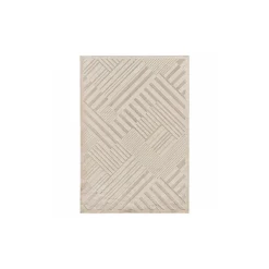 Karaca Kaşmir Halı Skandinavisch Bergen Teppich 200 cm x 290 cm Weıß01