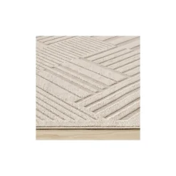 Karaca Kaşmir Halı Skandinavisch Bergen Teppich 200 cm x 290 cm Weıß01