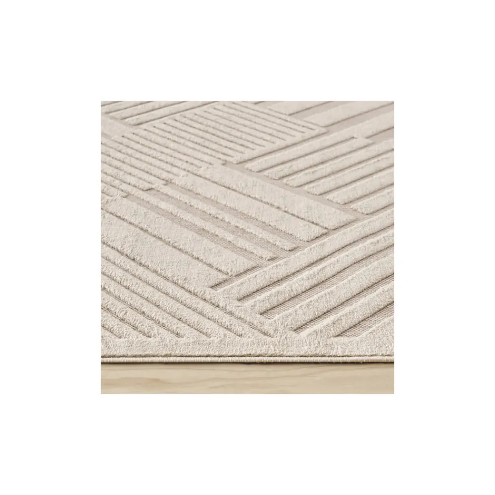 Karaca Kaşmir Halı Skandinavisch Bergen Teppich 200 cm x 290 cm Weıß01