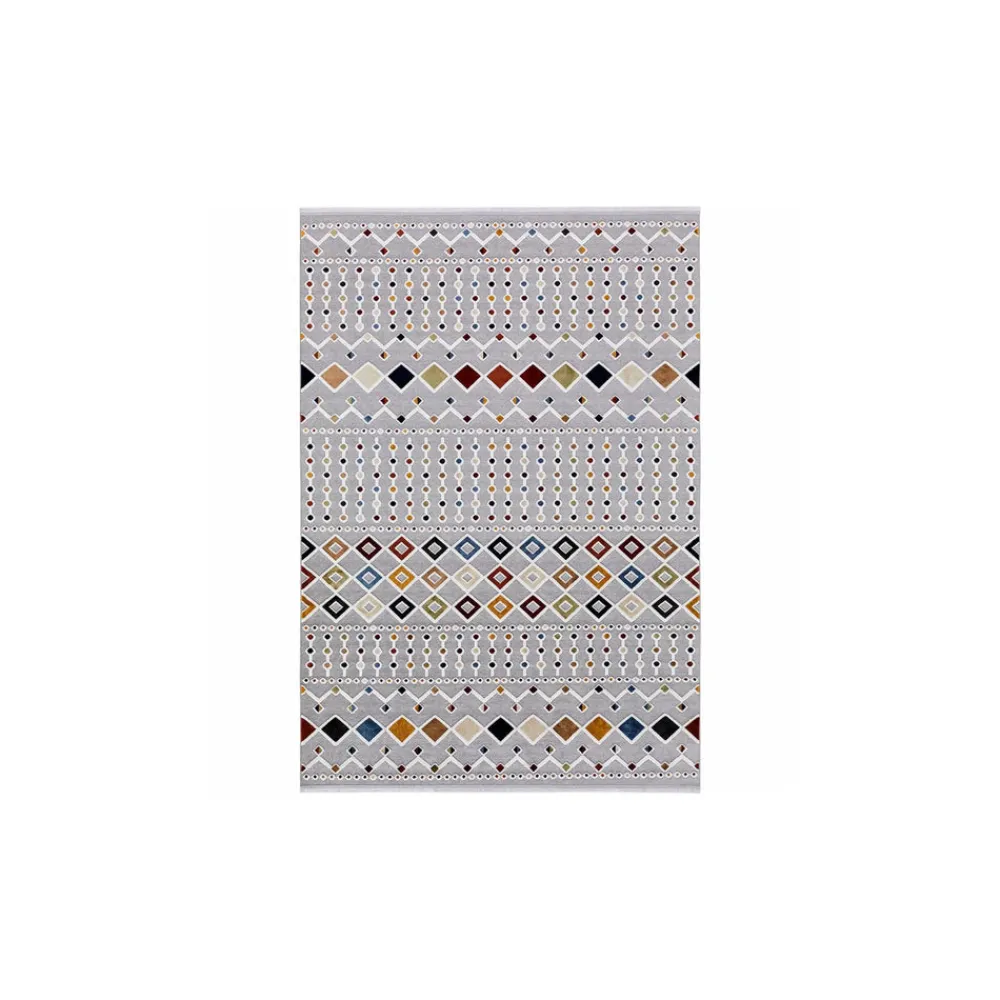 Karaca Kaşmir Halı Viskose Modern Andores 120 cm x 180 cm Multıfarben New