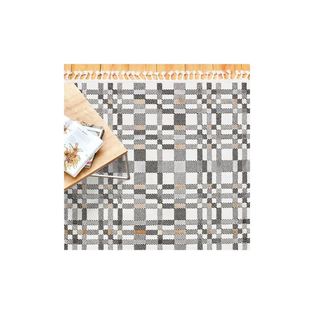 Karaca Kaşmir Tartans Teppich 200 cm x 290 cm Beıge01 Discount