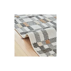 Karaca Kaşmir Tartans Teppich 80 cm x 150 cm Beıge01