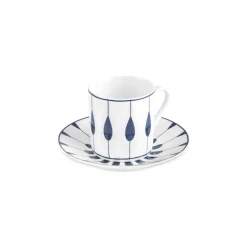 Karaca Ahenk 12-teiliges Bone China Espresso Türkisch-Kaffeetassen-Set für 6 Personen, 80 ml, Mehrfarbig Multıfarben Hot