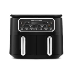 Karaca Air Cook Duo Heißluftfritteuse XXXL 8 Liter, Black Chrome, 8 Personen, 2500W Schwarz Chrom Online