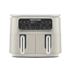 Karaca Air Cook Duo Heißluftfritteuse XXXL 8 Liter Airfryer, Starlight, 8 Personen, 2500W Sternenlıcht