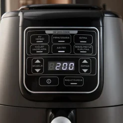 Karaca Air Cook XL 2 in 1 Airfryer , 4L, 1550W Space Grau Schwarz Best