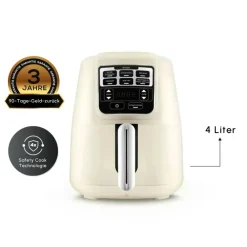 Karaca Air Cook XL 2 in 1 Heißluftfritteuse Starlight, 4L, 1550W Sternenlıcht Best