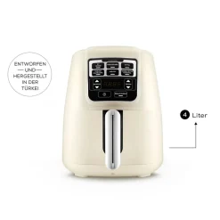 Karaca Air Cook XL 2 in 1 Heißluftfritteuse Starlight, 4L, 1550W Sternenlıcht Best