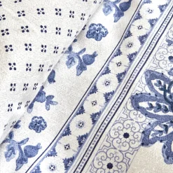 Karaca Amar Blau 100% Baumwolle Doppeltes Bettbezugs-Set Blue Hot