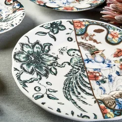 Karaca Anka für 4 Personen Frühstücksset und Servierschalen, 18 Teilig Multıfarben Outlet