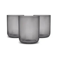 Karaca Anthrazit Glas Set, 3 teilig Anthracıt01 Hot