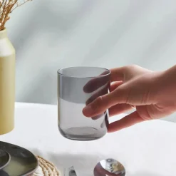 Karaca Anthrazit Glas Set, 3 teilig Anthracıt01 Hot
