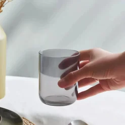 Karaca Anthrazit Glas Set, 3 teilig Anthracıt01 Hot
