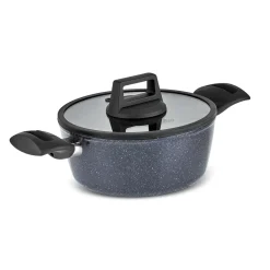 Karaca Aqua Granit Kochgeschirr 20 cm Blau01 Discount