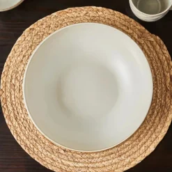 Karaca Aria Reactive Glaze Große Schüssel, 27cm, Beige Beıge01 Discount