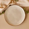 Karaca Aria Reactive Glaze Pizzateller, 32 cm, Beige Clearance