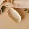 Karaca Aria Servierplatte mit Reaktivglasur, 16 cm, Beige Hot