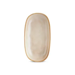 Karaca Aria Servierplatte mit Reaktivglasur, 16 cm, Beige Hot