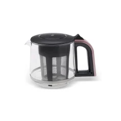 Karaca Çaysever 3 in 1 Sprechende Glas Teekocher Wasserkocher und Vorbereitung von Speisewasser 1700W, Rosegold Hot